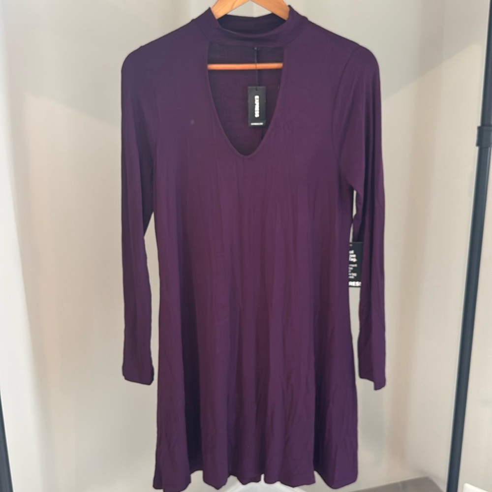 NWT Express Long Sleeve Dress. Size Medium